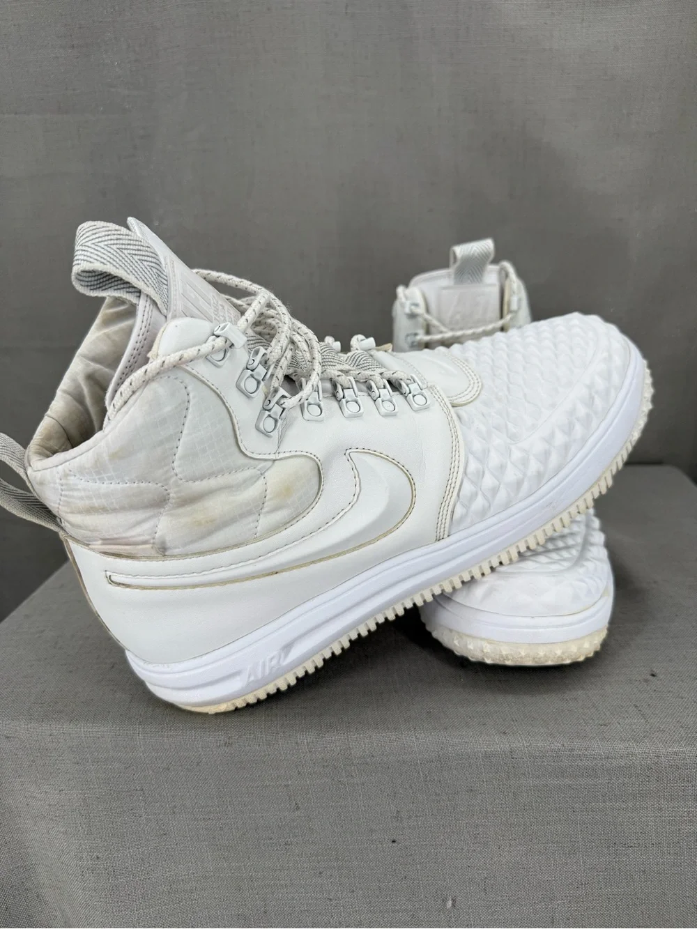 Nike Lunar Force 1 Duckboot white mens sz 11.5